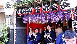 宮本町会お神酒所。'15.05.10.