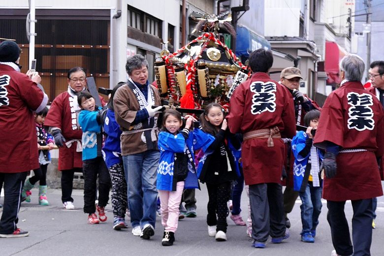 杉之木の子神輿 '16.01.17.