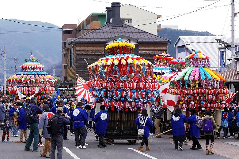 山北駅前へ集結 '16.01.17.