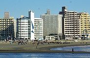 祭典会場の片瀬海岸東浜。10.01.17.
