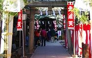 千住本氷川神社の大黒天。10.01.01.