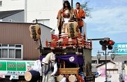 素盞鳴尊の河原町山車。'10.11.07.