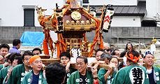 猪方の白幡菅原神社。'10.11.14.