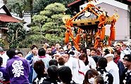 大社入口からの折り返し。'11.01.03.