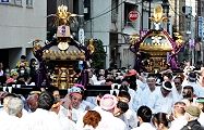 天神から連合して南下巡行。'11.02.27.