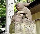 月に因み狛兎?。'13.07.21.
