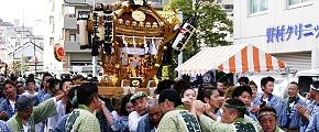 根岸神明社。'13.07.21.