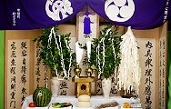 常磐町会神酒所。'13.07.21.