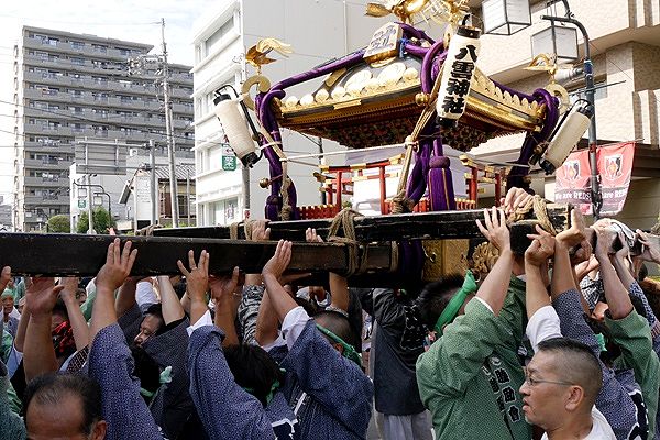 辻睦励会の差し上げ。'13.07.21.