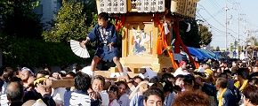 日光街道の武州入間郷二本木宿の天神睦。'13.10.27.