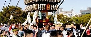 万灯の千葉連の大侠睦会。'13.10.13.