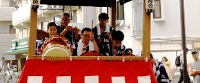 諏訪囃子山車。'13.07.28.
