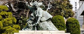 大正時代の歌舞伎「暫」の9代目市川団十郎像。'14.03.18.