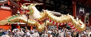 浅草寺金龍の舞。'14.03.18.