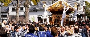 威勢良い担ぎ手。'14.03.09.