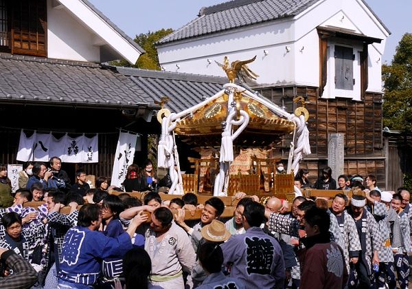 旧府中宿の大店の田中商家。'14.03.09.