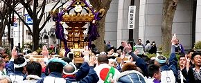 極神睦神輿。'14.02.11.
