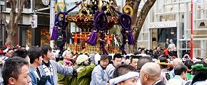 八棟屋根の鯱睦。'14.02.11.