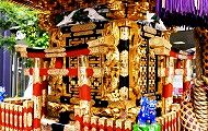 熊野みこし講の神輿。'14.04.20.
