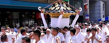 三巴の本町神輿。'15.07.26.