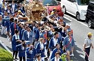 権之助坂を登り出す。'11.09.11.