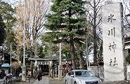 大川町氷川神社。'12.01.01.