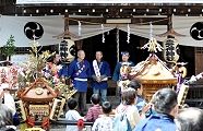 巡行宮出し式。'12.03.25.