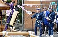 木遣唄のご披露。'12.03.25.