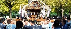 セリ担ぎの川崎柏睦。'12.11.04.