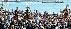 殿の四天棒の鳳龍。'13.01.20.