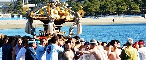 四天棒の野庭睦神輿。`13.02.24.