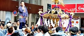 武蔵小山駅前ロータリー。'13.03.24.
