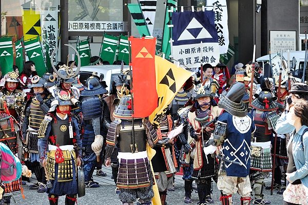 甲冑装束姿の武士軍団。'13.05.03.