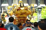 日本橋とご縁深き日本一神輿。08.06.15.