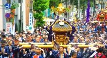 駒番45番の富岡二町会は横棒が異様に長い。08.08.17.