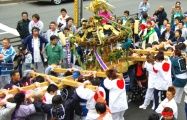 川崎道祖神の横田担ぎ。09.02.11.