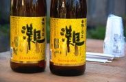ご接待清酒の灘駒のラベルが新春を彩る。09.01.01.