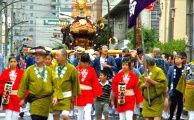 殿の駒番六番の扇橋三町会。08.08.17.