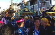 本町式典会場へ集結。09.07.26.