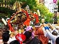 川崎道祖神の横田担ぎ。'09.11.01.