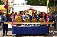 中島八幡神社囃子保存会。09.11.01.