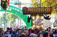 万燈神輿の下里巴睦。09.11.15.