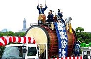 勇壮な御太鼓。09.11.12.