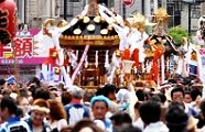 花睦が諏訪通りへ顔を出す。'11.08.28.