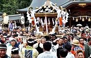 花睦の担出し。'11.08.28.