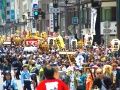 日枝神社の銀座中央通りで繰り広げられる山王祭。08.06.15.