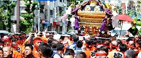 熱気炸裂の仲入谷町会。'13.05.19.