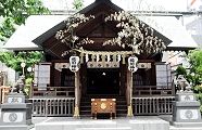 社殿。'13.06.02.