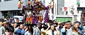 大森西二郵便局前。'13.06.02.