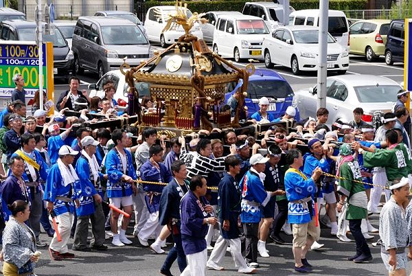 京葉道路交差点へ。'13.07.28.
